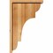 Ekena Millwork New Brighton Rough Sawn Corbel w/Backplate, Western Red Cedar, 8"W x 14"D x 22"H COR08X14X22NEB01RWR - alternate 2